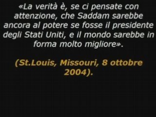 GEORGE BUSH - Le Frasi Storiche