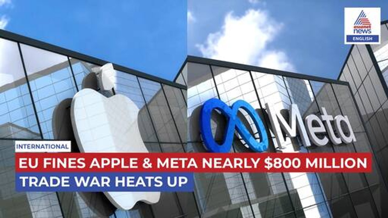 US-EU Trade War Heats Up: EU Slaps Apple & Meta with $800m Fines. What it Means for Big Tech?