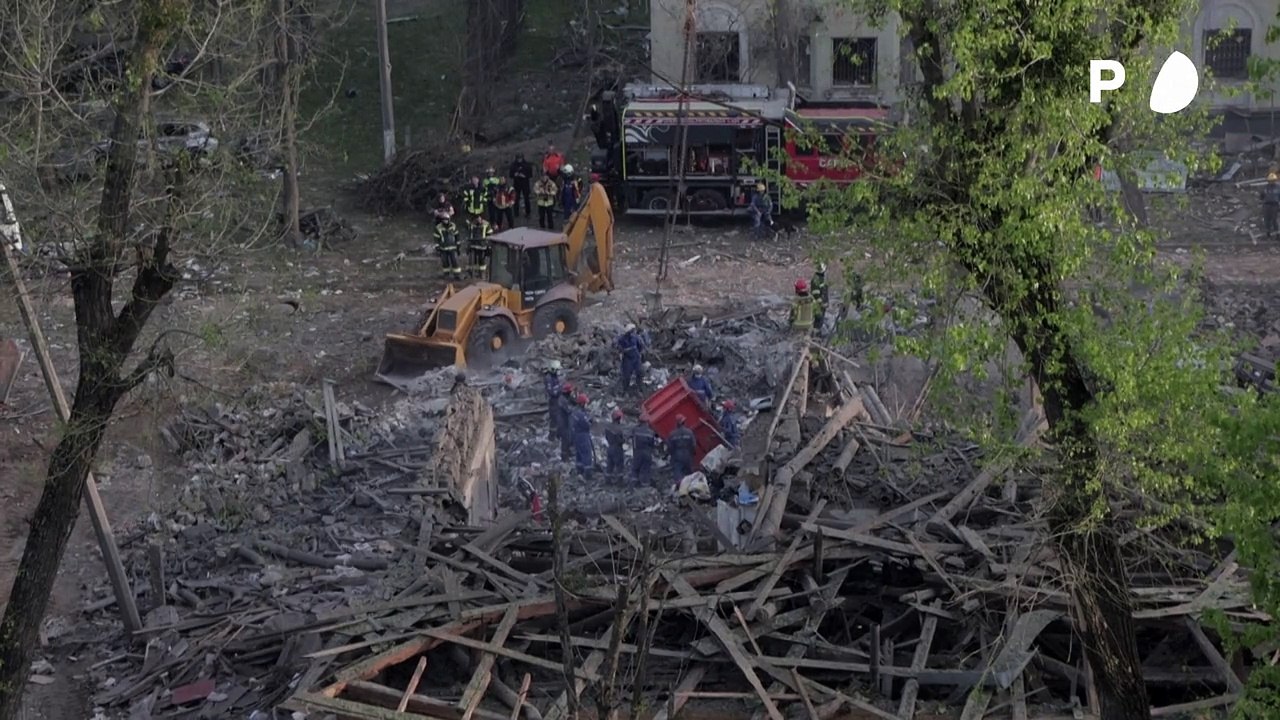 Mehrere Tote bei massivem russischen Angriff auf Kiew