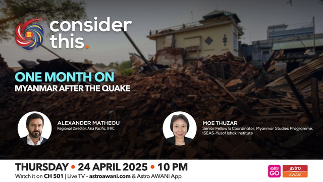 Consider This: One Month On: Myanmar After the Quake (Part 1)