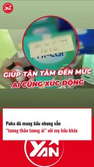 Puka mang bầu nhưng vẫn tương thân tương ái với mẹ bầu khác