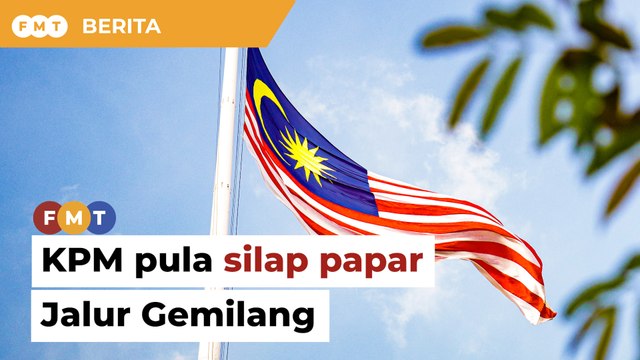 KPM pula silap papar Jalur Gemilang