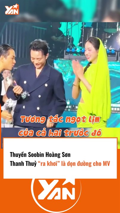 Đẩy thuyền Soobin Hoàng Sơn-Thanh Thuỷ