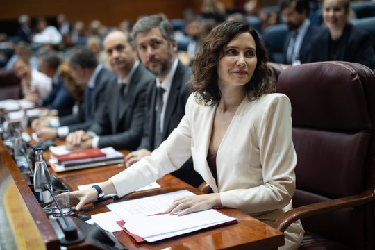 Ayuso, a la sustituta de Lobato: Madre mía el nivel en el que ha dejado al PSOE...