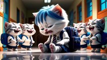 Cat Bullied at School 😿 _cat _cartoon _shortvideo _catlover(1080P_HD)