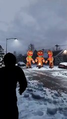 He can catch you the Gingerbread man Horror Clips