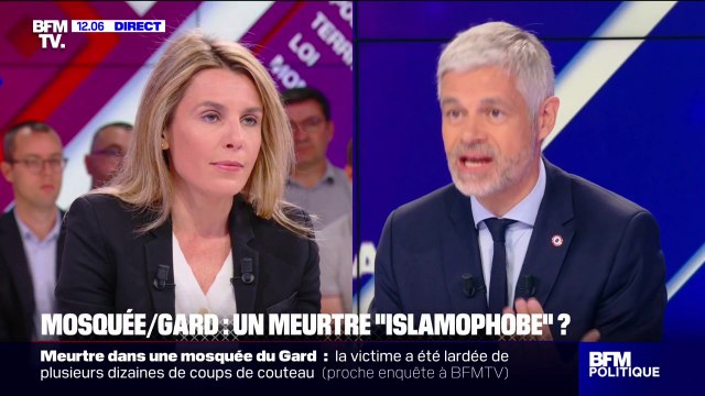 Meurtre dans une mosquée dans le Gard: C'est l'ensauvagement radical de la France , déclare Laurent Wauquiez (LR)