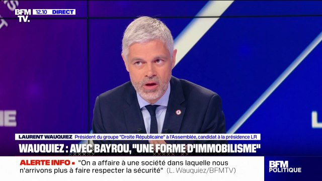 Mobilisation en soutien aux musulmans: Je ne vais pas manifester avec La France insoumise , déclare Laurent Wauquiez (LR)