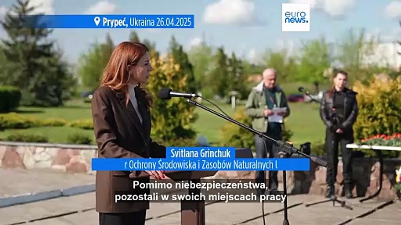 Ukraińcy zbierają się, by uczcić 39. rocznicę katastrofy w Czarnobylu