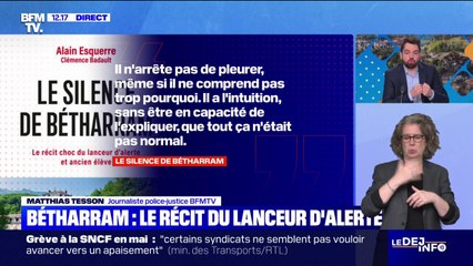 "Il n'arrête pas de pleurer": le récit du lanceur d'alerte de l'affaire Bétharram