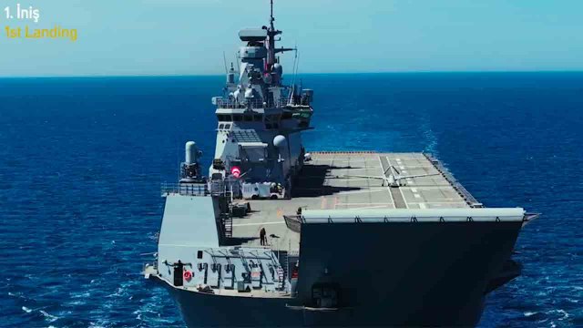 Video: Bayraktar TB3 effettua decolli e atterraggi autonomi dalla TCG Anadolu