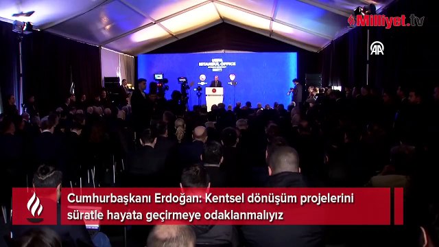 Cumhurbaşkanı Erdoğan: Artık laf üstüne laf değil, taş üstüne taş koyma dönemidir