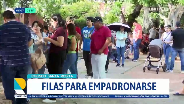 ​Santa Cruz: Personas aseguran que esperan hasta tres horas para el registro y el TED recuerda los horarios de atención