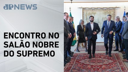 Presidente do Chile, Boric, visita STF e se reúne com ministros