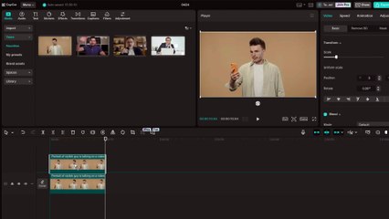 Easiest Way to Change Video Backgrounds in CapCut PC 🎥