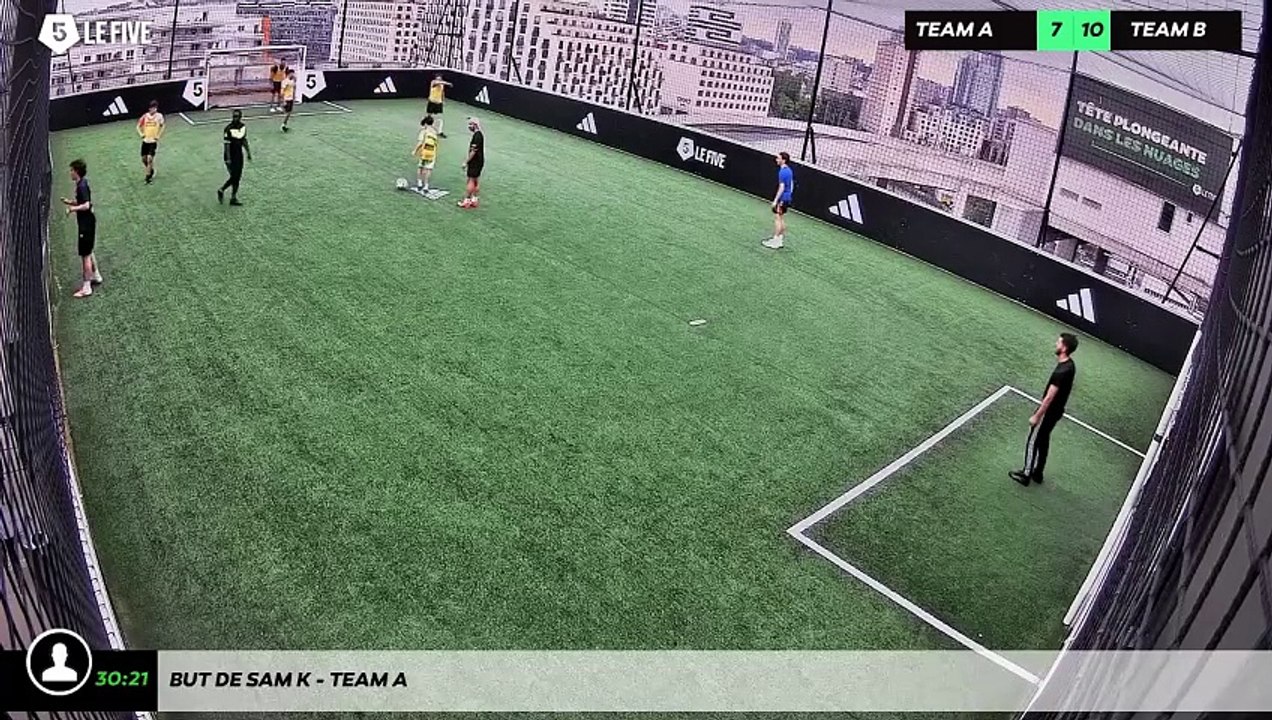 But de Sam K - Team A