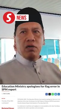 Police to investigate flag error in SPM report if report lodged