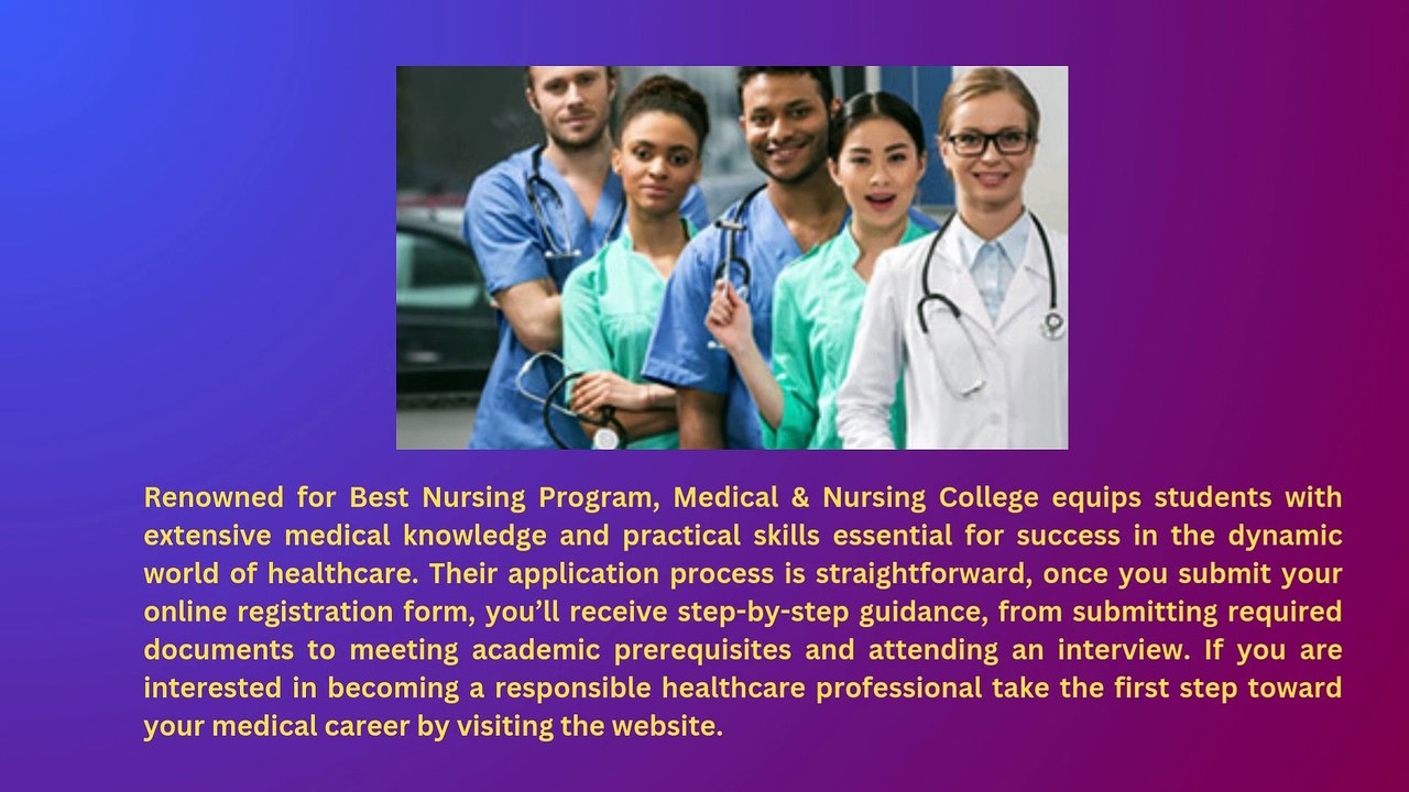 Best Nursing Program
