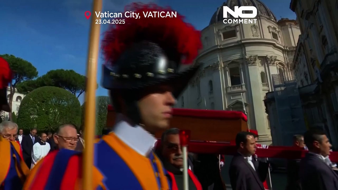 Papst Franziskus aufgebahrt: Vatikan beginnt 3 Tage der öffentlichen Trauer