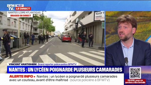 Nantes: un lycéen poignarde plusieurs élèves dans des salles de classe