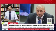 MORAES NEGA SAÍDA DE DANIEL SILVEIRA PARA VER A FAMÍLIA