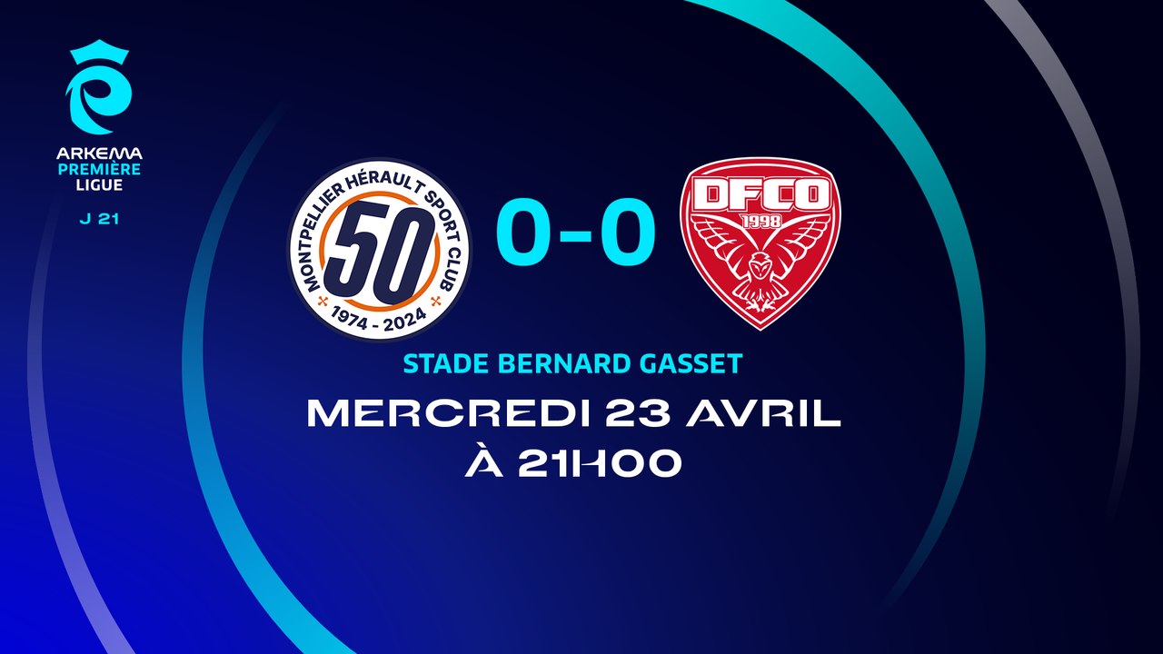 J21 : Montpellier – Dijon FCO (0-0)