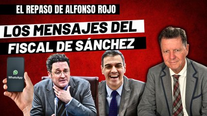 Alfonso Rojo: “El juez recupera los mensajes del móvil del fiscal y a Sánchez le ha dado un mareo”
