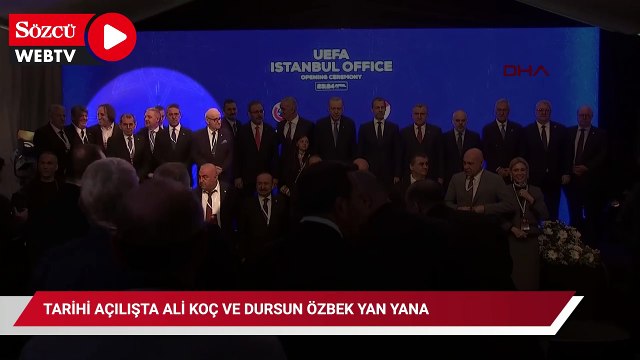 Tarihi açılışta Ali Koç ve Dursun Özbek yan yana