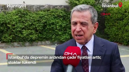 Fırsatçılar iş başında! İstanbul depremi ile çadır fiyatları uçtu