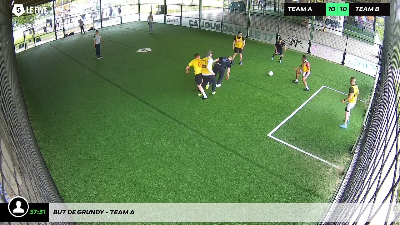 But de Grundy - Team A