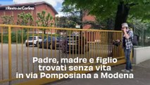 Padre, madre e figlio trovati senza vita in via Pomposiana a Modena. Video