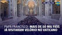 Veja imagens do segundo dia de velório do papa Francisco; mais de 50 mil fiéis já prestaram suas homenagens