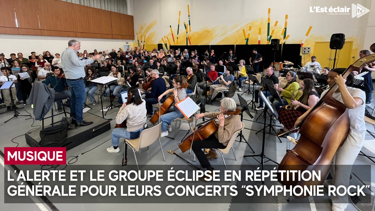 Allier chœurs, cordes et rock à Troyes : le défi du concert d'Alerte et du groupe Éclipse