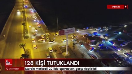 Mersin merkezli 20 ilde yasa dışı bahis ve nitelikli dolandırıcılık operasyonu