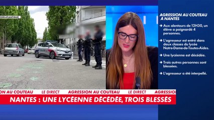Agression au couteau à Nantes : une lycéenne décédée, trois blessés