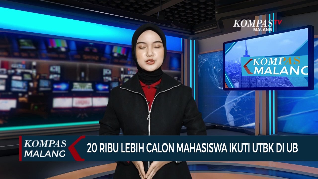 Ribuan Calon Mahasiswa Ikuti UTBK di Universitas Brawijaya Malang