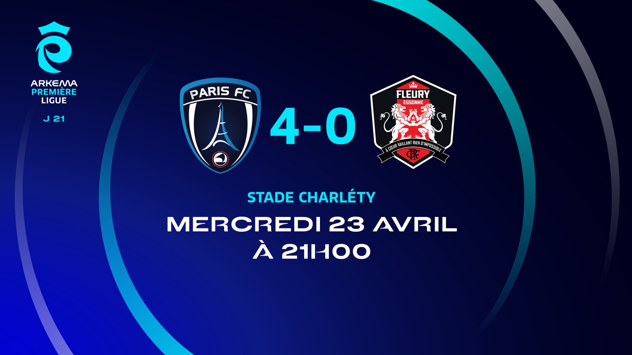 J21 : Paris FC – FC Feury 91 (4-0)