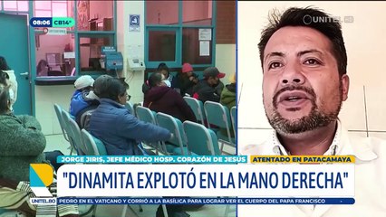 ​Una mujer pierde el brazo porque hombres en estado de ebriedad le lanzaron un cachorro de dinamita