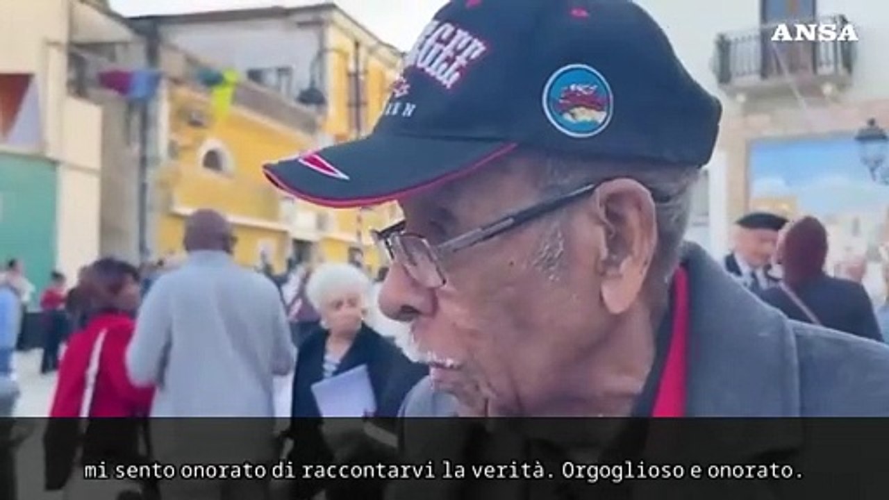 Dagli Stati Uniti al Molise, a 102 anni un pilota dei Tuskegee di nuovo in Italia