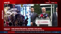 GSM Operatörleri ile toplantı yapıldı!