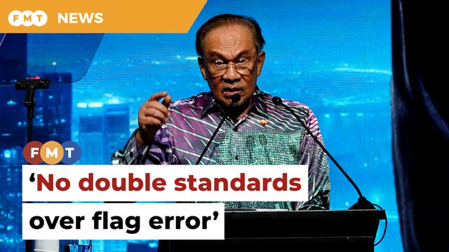 No double standards, says PM over flag error in SPM report