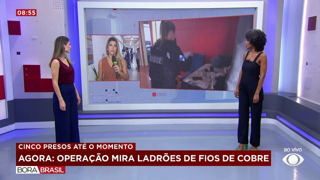 Operação prende suspeitos de roubar fios de cobre no RJ