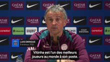 Luis Enrique : "Vitinha est l'un des meilleurs joueurs au monde à son poste"