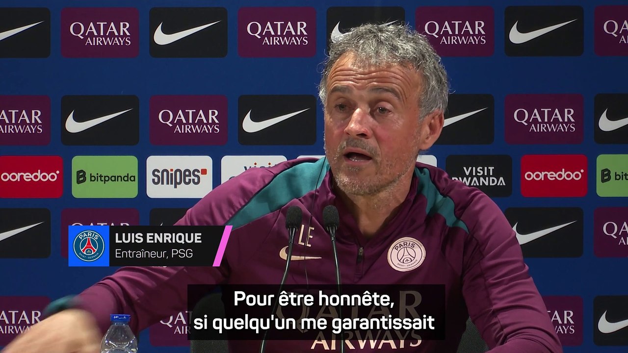 Aller en finale de C1 ou rester invincible en L1 ? Luis Enrique a fait son choix !