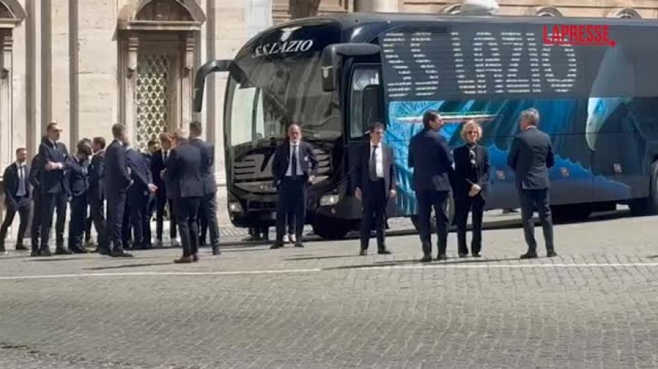 Papa Francesco, anche la Lazio rende omaggio alla salma del Pontefice