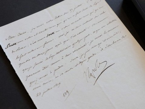 Napoleons umstrittener Papst-Brief kommt unter den Hammer