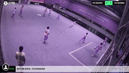 But de Zack - fc rapaces