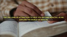 10 Laws of Attraction: Manifest Wealth Now! | Finance Hacked