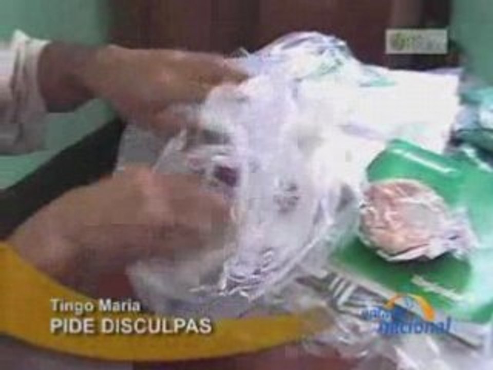 PIDE DISCULPAS  - TINGO MARÍA