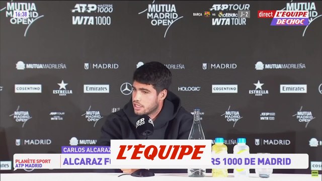 Alcaraz forfait - Tennis - ATP - Madrid